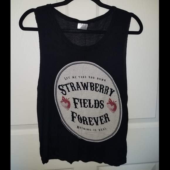 Lords of Liverpool Tops - Beatles lyric tank